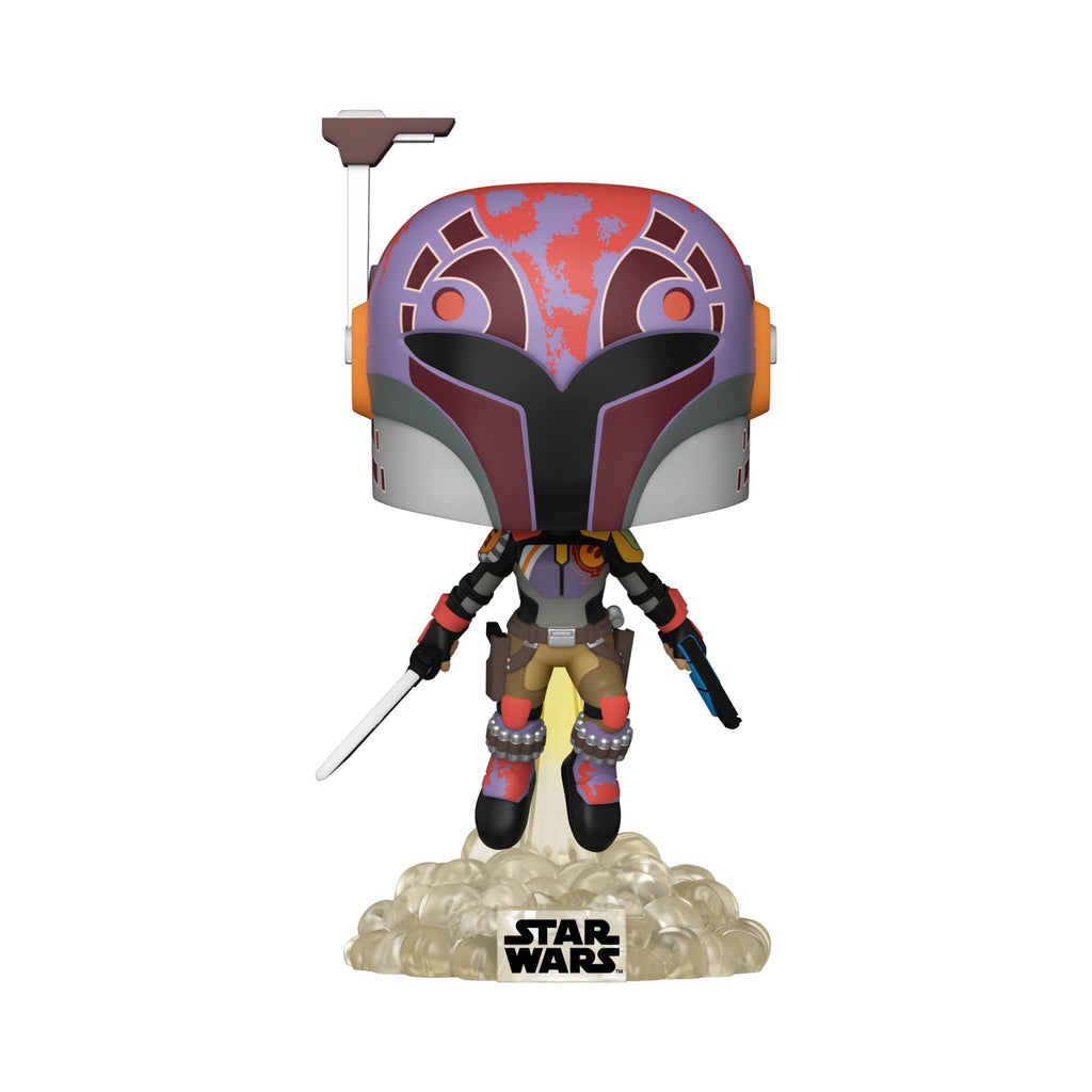Funko Pop! Star Wars: Sabine Wren with Darksaber - Amazon Exclusive Power of the Galaxy Figure