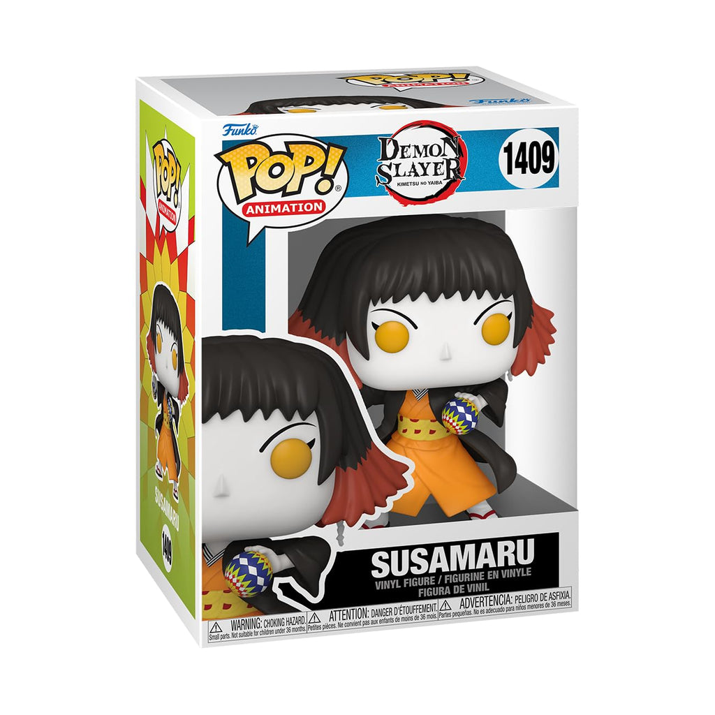 Funko Pop! Susamaru (Demon Slayer) – 1 in 6 Chance for Glow-in-the-Dark Chase Variant