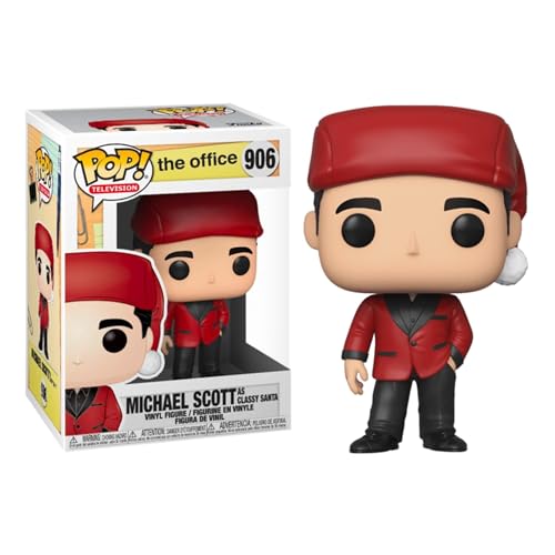 Funko Pop! The Office: Michael Scott as Classy Santa Vinyl Figure