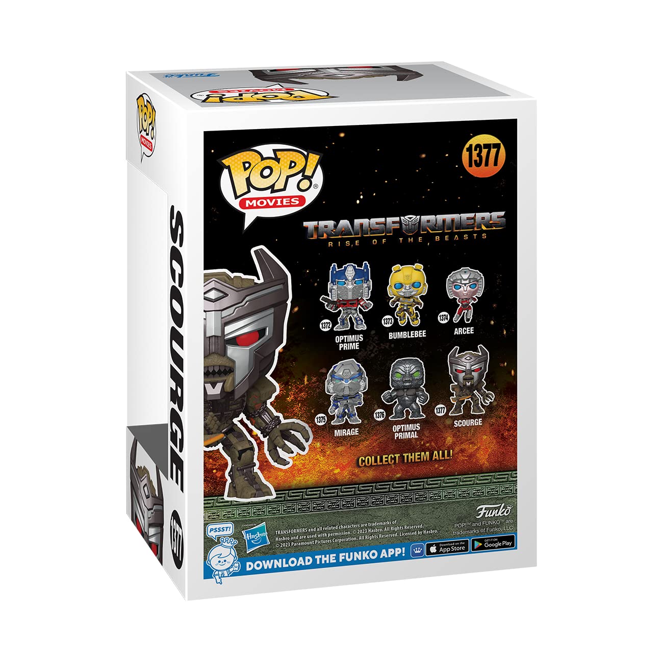 Funko Pop! Transformers Scourge Vinyl Figure - 3.75 Inches - Collectible from Rise of the Beasts