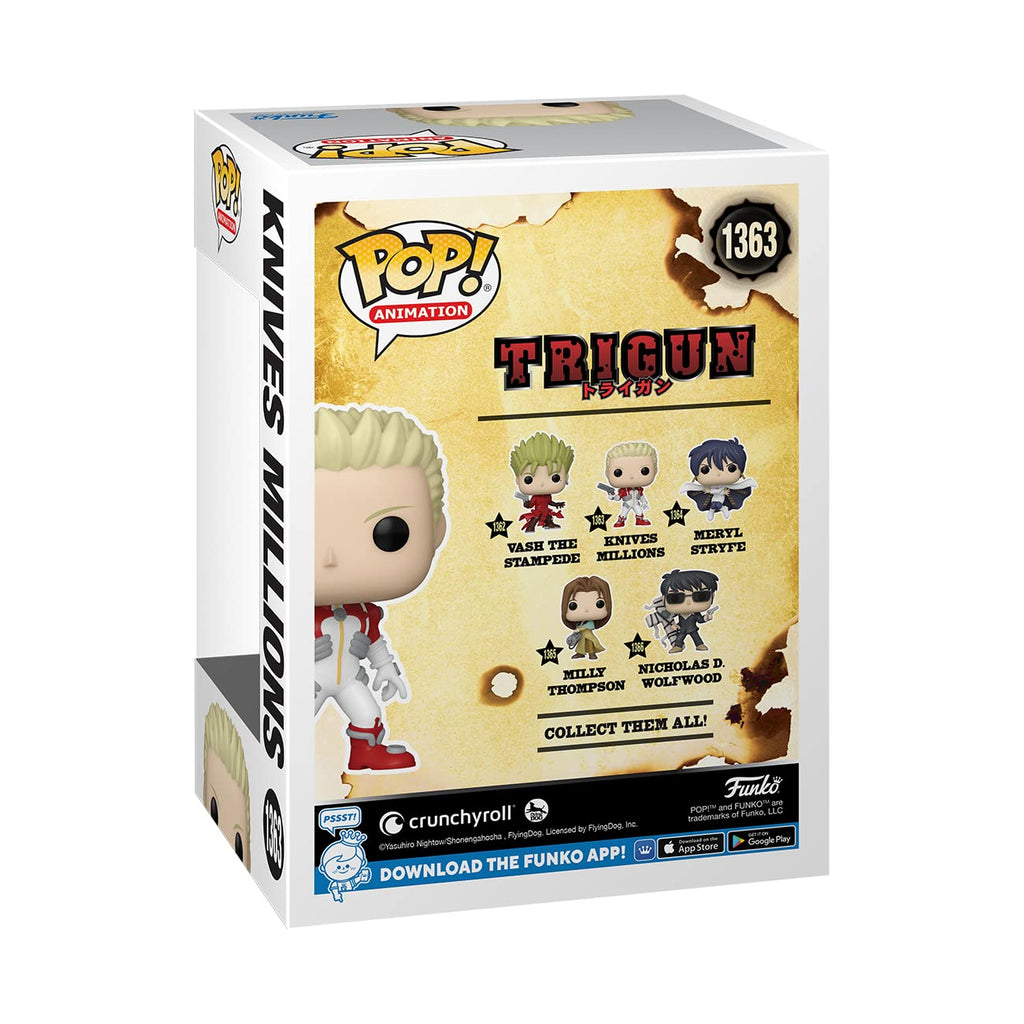Funko POP! Trigun: Knives Millions Vinyl Figure - 3.75 Inch Collectible