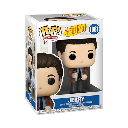 Funko POP TV: Seinfeld – Jerry Doing Standup Vinyl Figure, 3 ¾ inches
