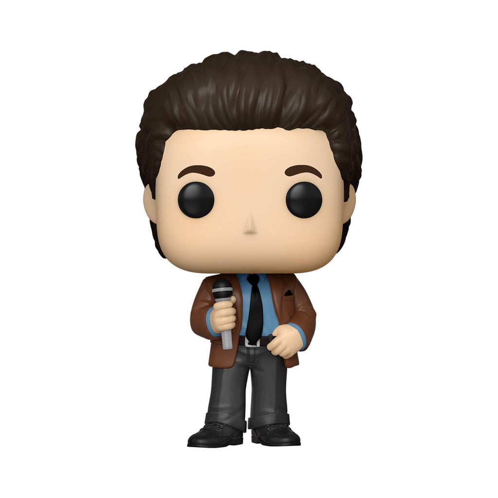 Funko POP TV: Seinfeld – Jerry Doing Standup Vinyl Figure, 3 ¾ inches