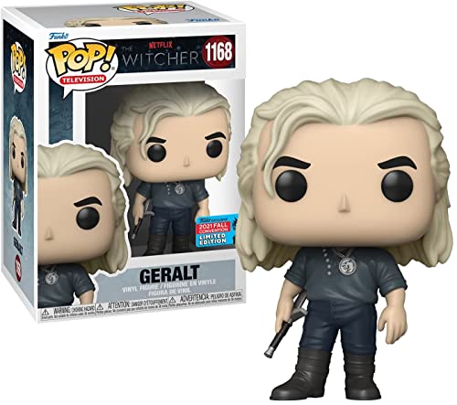 Funko POP TV: The Witcher Geralt Festival of Fun Amazon Exclusive Vinyl Figure