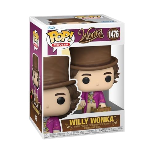 Funko POP! Willy Wonka (Wonka) Vinyl Figure - Collectible 3.75-Inch Display Toy