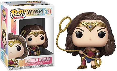 Funko Pop! Wonder Woman 1984 - Wonder Woman (Metallic) Vinyl Figure, 3.75 inches
