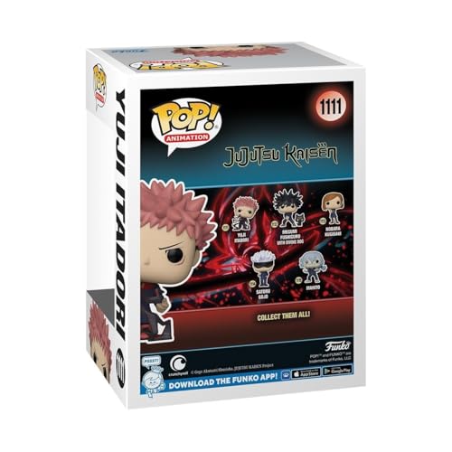 Funko Pop! Yuji Itadori (Jujutsu Kaisen) – Collectible Vinyl Figure, 4.15-Inch Official Merchandise