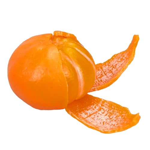 Funnysquee Tangerine Squishies Stress Relief Toy – Soft, Scented Orange Squeeze Toy for Kids and Adults
