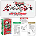 Funwares Christmas Edition 218 Minute-to-Win-It Party Games for Family and Travel