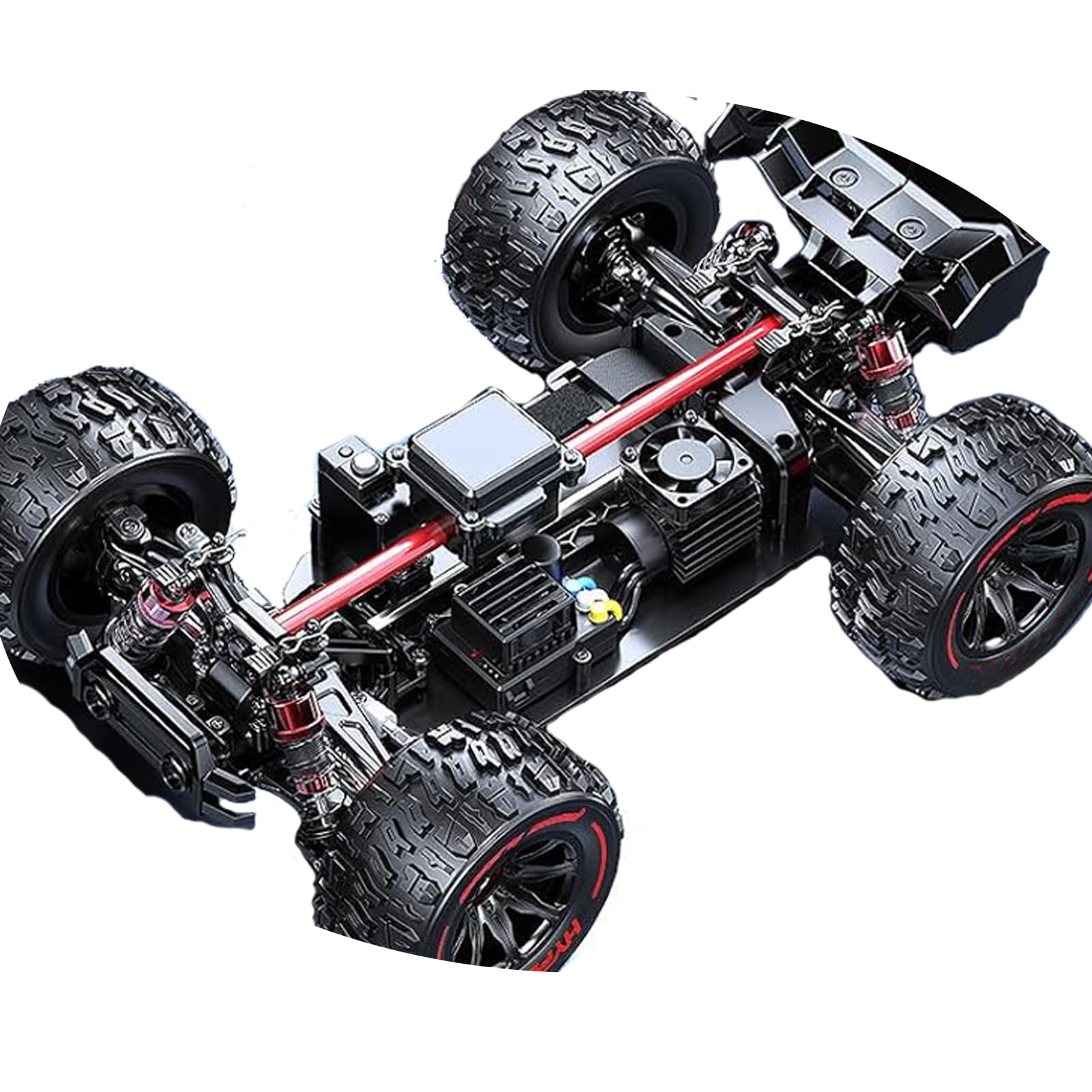 fyfracing Upgrade Metal Servo for Hyper Go 1/14 H14bm and Compatible RC Cars, Digital Metal Servo Spare Parts