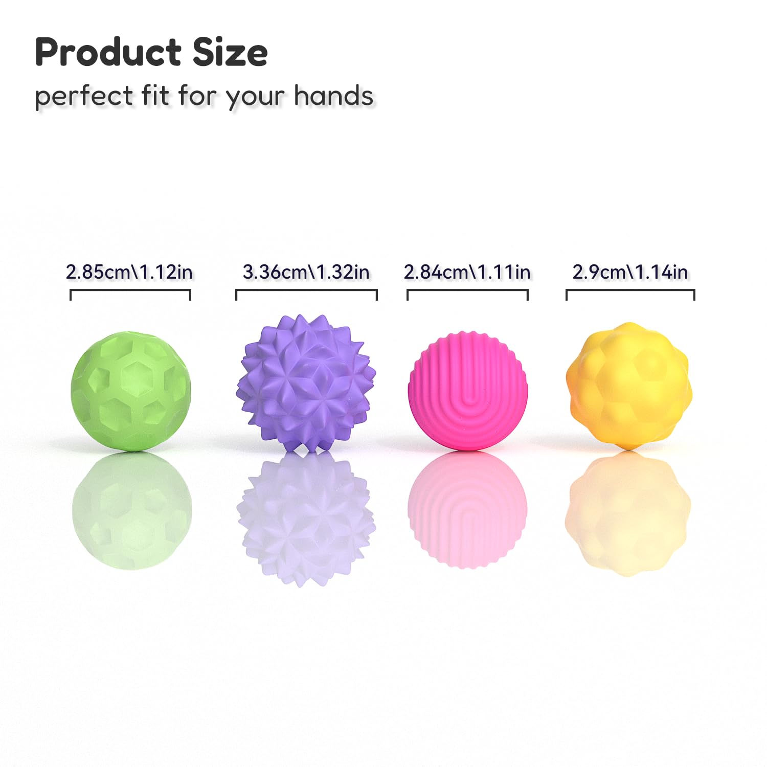 FZChenrry Silicone Magnetic Fidget Balls - Stress Relief Toy for Anxiety, ADHD, Autism - Quiet Sensory Toy for Adults & Teens