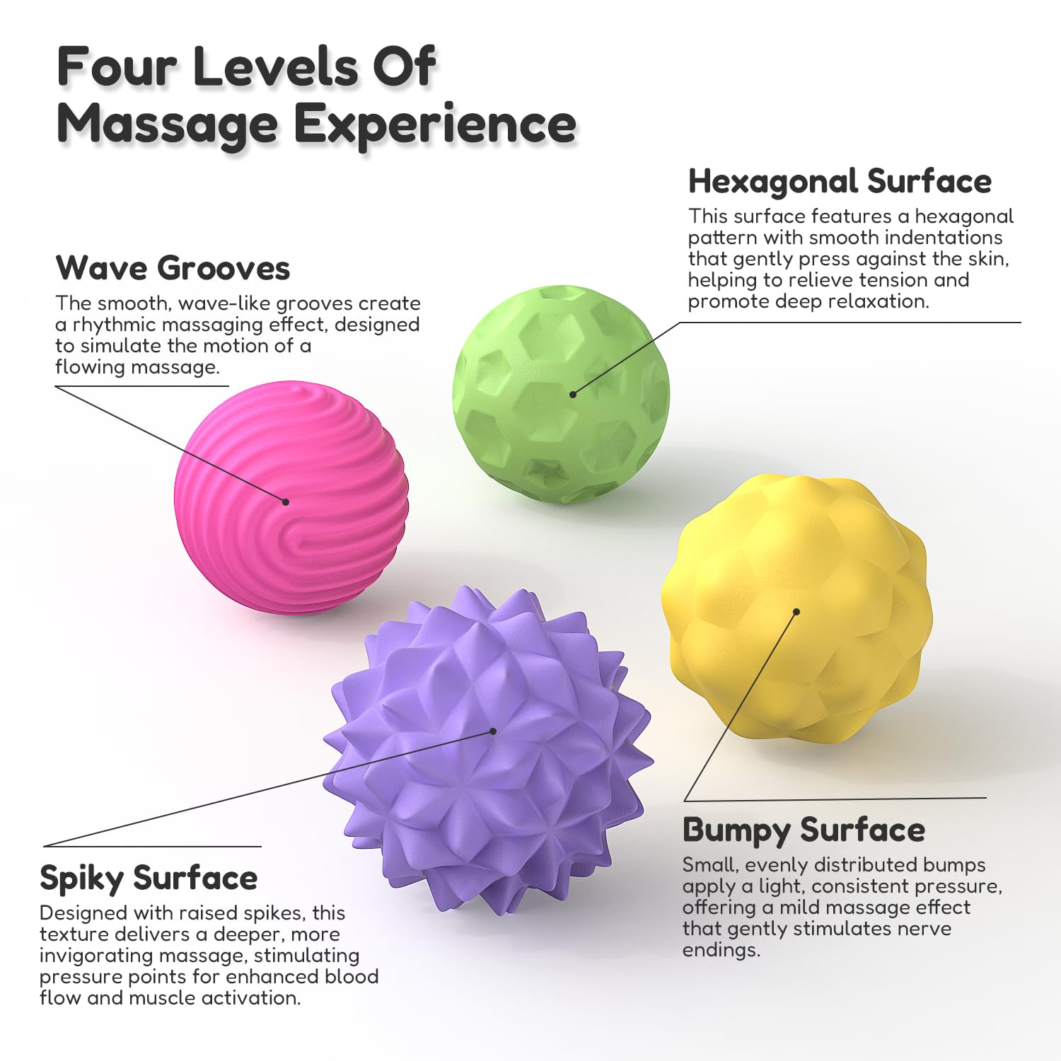 FZChenrry Silicone Magnetic Fidget Balls - Stress Relief Toy for Anxiety, ADHD, Autism - Quiet Sensory Toy for Adults & Teens