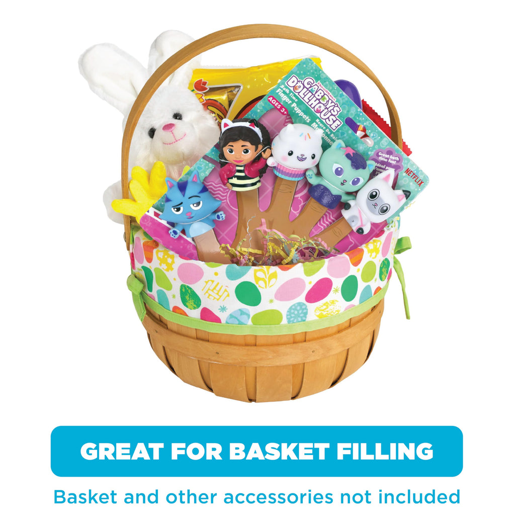 Gabby's Dollhouse Bath Finger Puppets – 10 Waterproof PVC Puppets for Bath, Pool, Story Time & Party Favors
