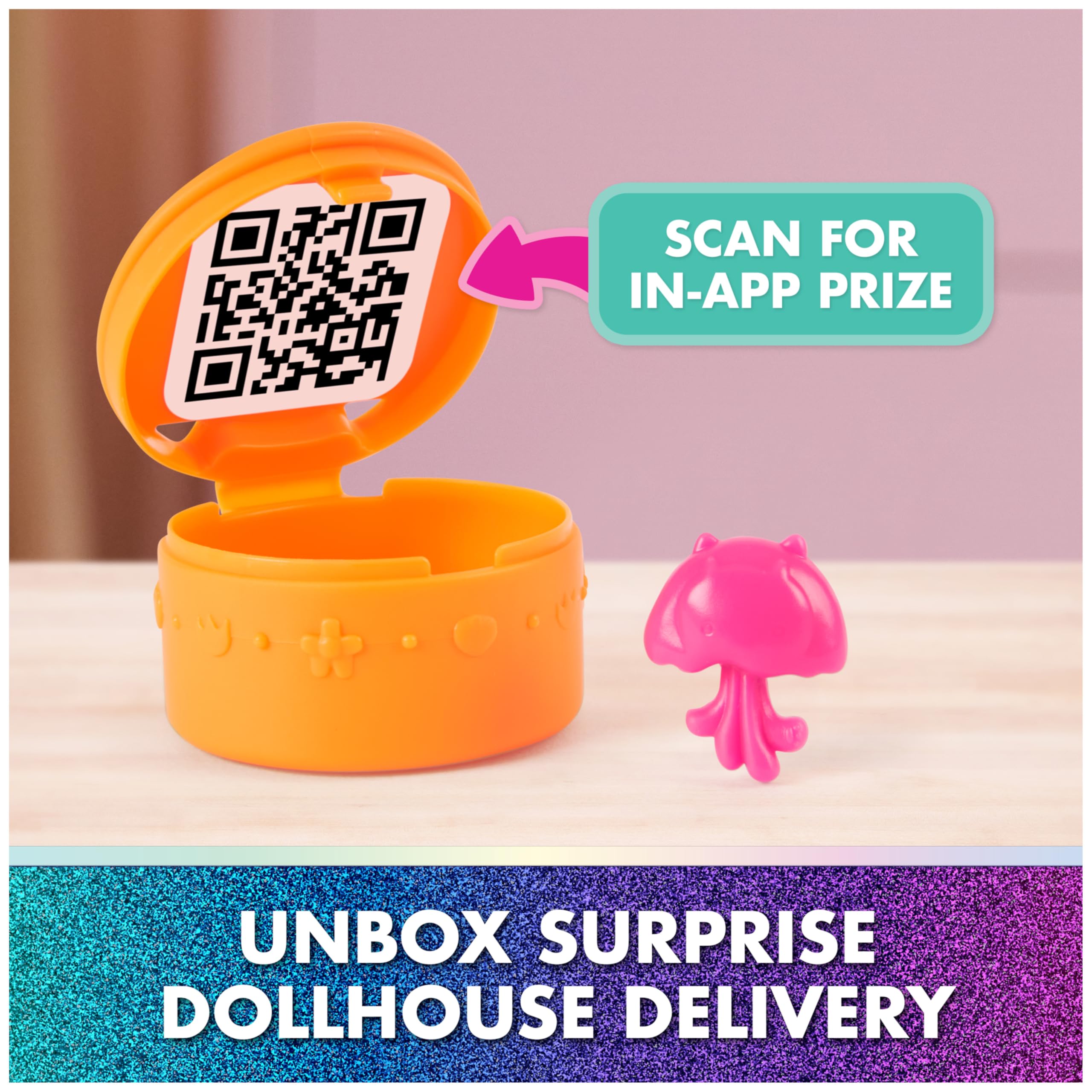 Gabby's Dollhouse Mercat's Aquarium Balcony Playset with MerCat Figure & Accessories