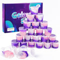 Galaxy Slime Kit 24 Pack – Non-Sticky Slime Party Favors for Kids, Stress Relief Toy Gift Box by BeiyeiDei