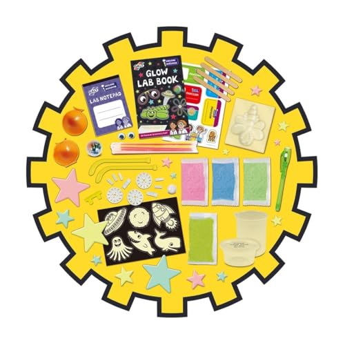 Galt Glow Lab Science Kit for Kids – 11 Glow Experiments, Ages 6+