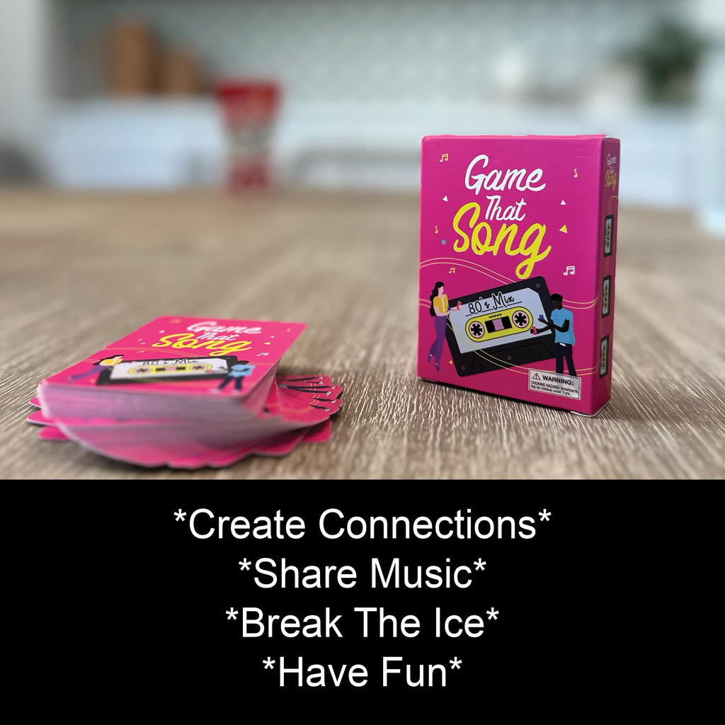 Game That Song 80's Expansion: 50 New Music Card Prompts for Nostalgic Game Nights