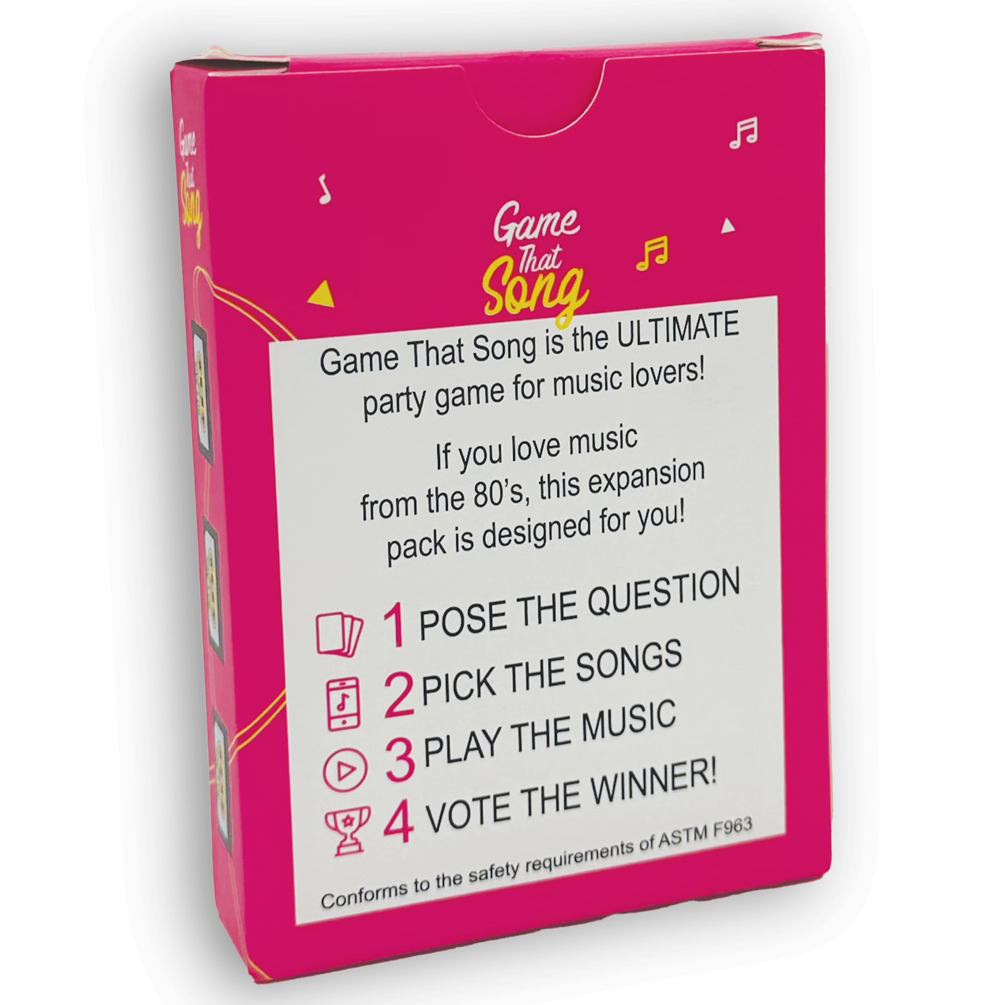 Game That Song 80's Expansion: 50 New Music Card Prompts for Nostalgic Game Nights