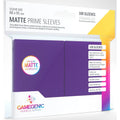Gamegenic Matte Prime Standard Card Sleeves – 100 Pack Purple 66x99mm