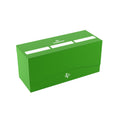 Gamegenic Triple Deck Holder 300+ XL - Green: Holds 3 Decks or 300 Double-Sleeved Cards with Removable Holders