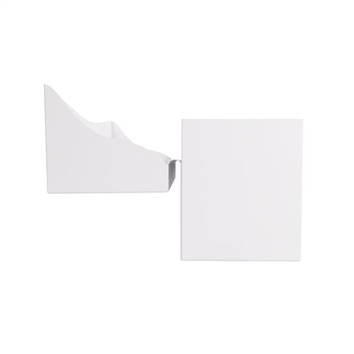 Gamegenic Triple Deck Holder 300+ XL White - 3 Removable Holders, 300 Double-Sleeved Cards