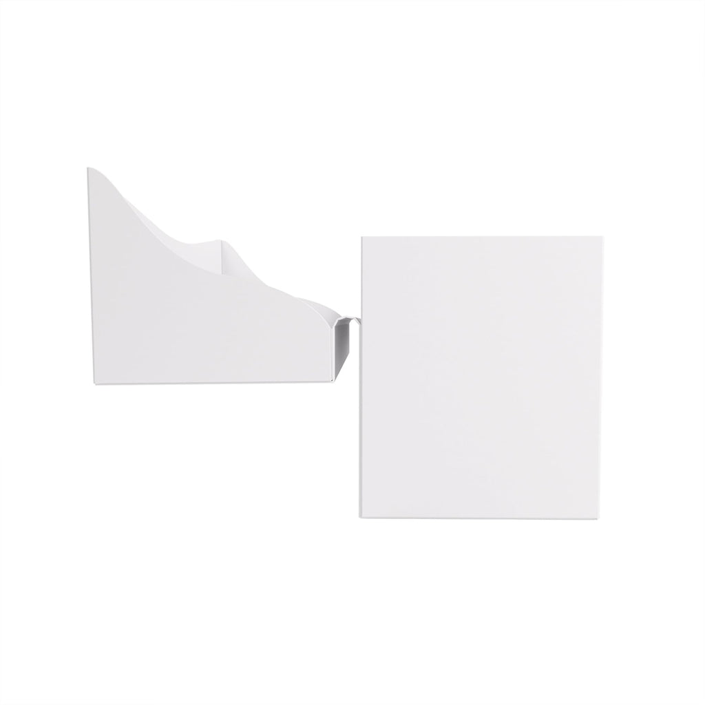 Gamegenic Triple Deck Holder 300+ XL White - 3 Removable Holders, 300 Double-Sleeved Cards
