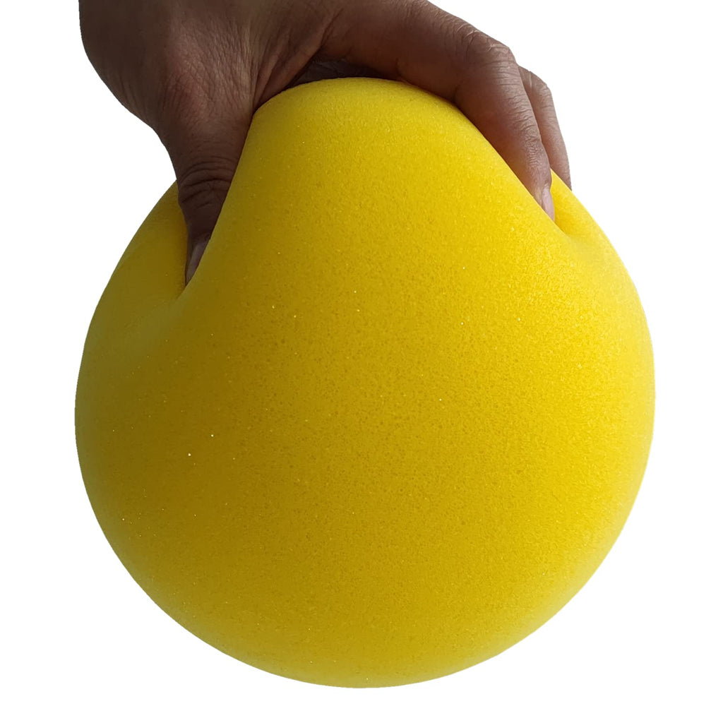 Ganjiang 7-Inch Silent Foam Ball for Indoor Play – Uncoated Sponge Kickball & Dodgeball