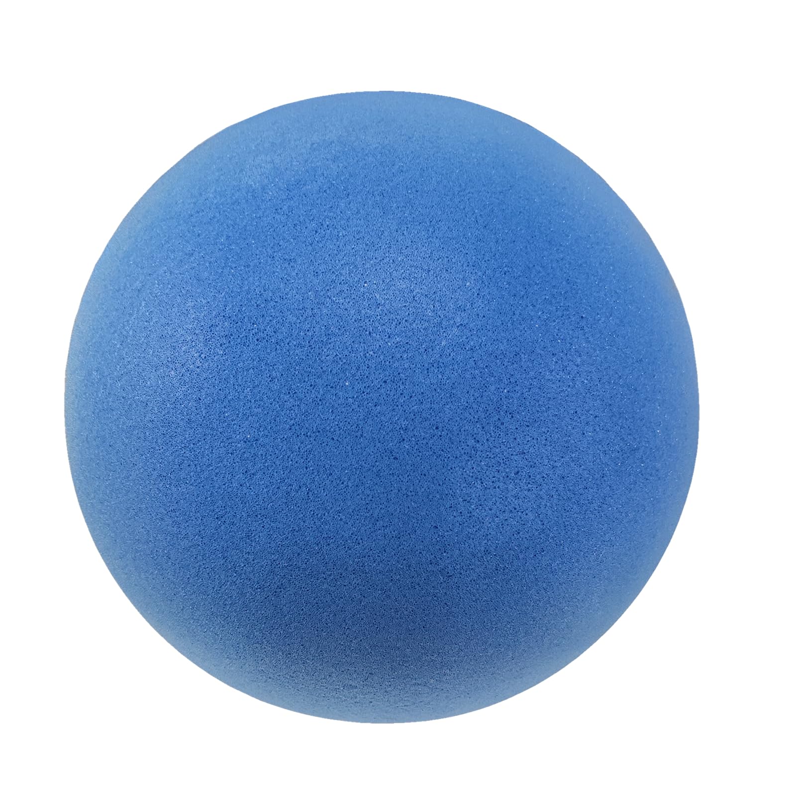 Ganjiang 7-Inch Soft Foam Ball for Indoor Play – Quiet, Bounces Low, Blue