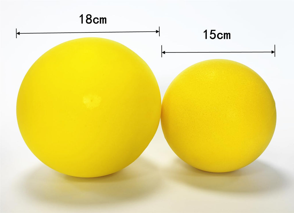 Ganjiang 7-Inch Soft Foam Ball – Quiet Indoor Kickball, Dodgeball & More