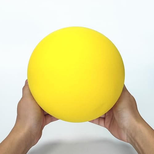 Ganjiang 7-Inch Soft Foam Ball – Quiet Indoor Kickball, Dodgeball & More