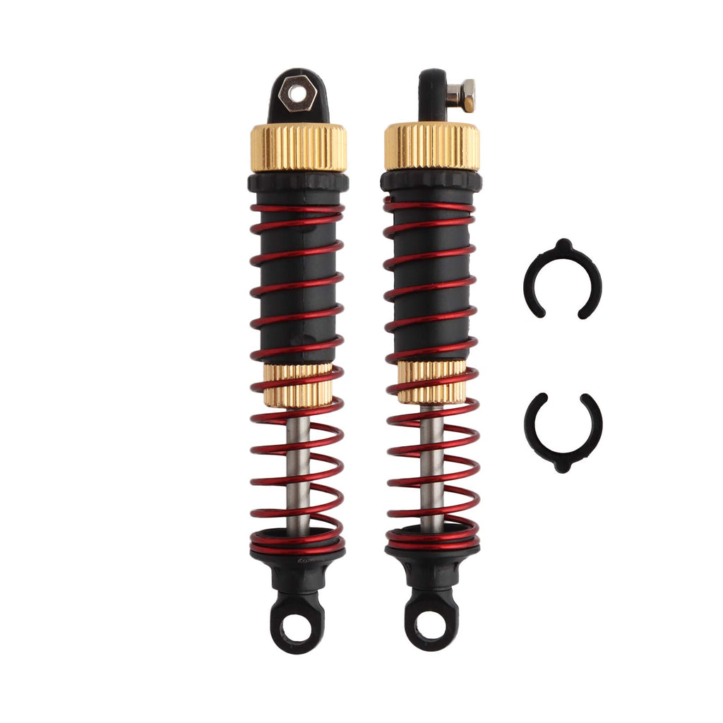 GDOOL 2-Pack Aluminum Alloy Shock Absorbers for 1:10 RC Cars 9125 9155 9156 S920 S921