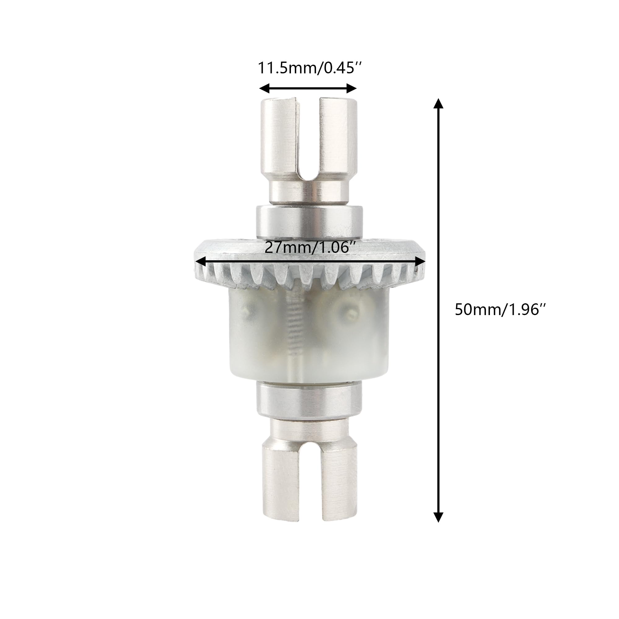 GDOOL H16BM RC Car 16420 Differential Replacement Part for MJX Hypergo 1:16 Scale Trucks