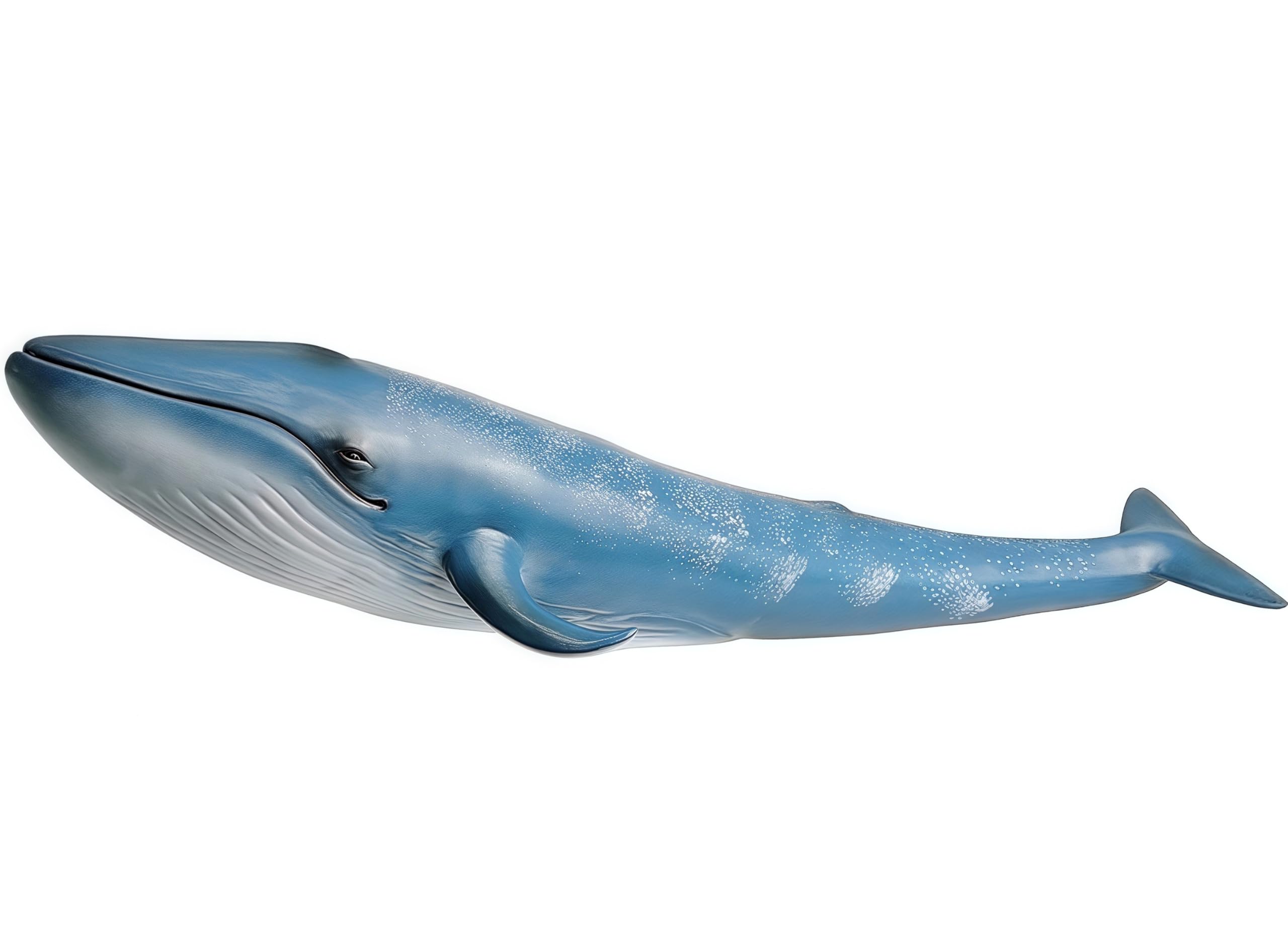 Gemini&Genius Blue Whale Action Figure – Realistic Hand-Painted Soft PVC Ocean Toy for Kids & Collectors