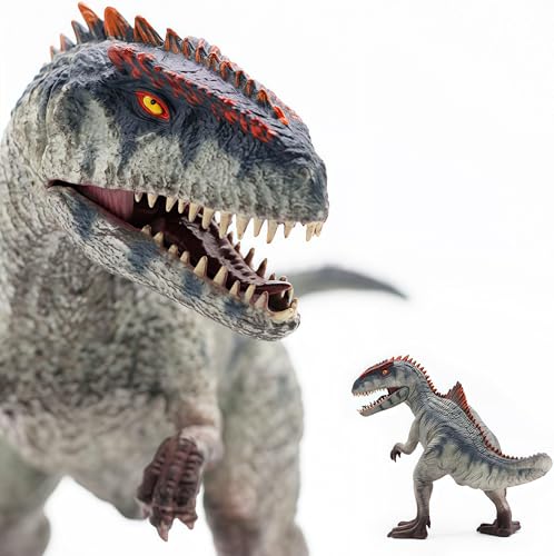 Gemini&Genius Giganotosaurus Dinosaur Toy – Movable Jaw, Hand-Painted, Realistic Action Figure for Kids and Collectors