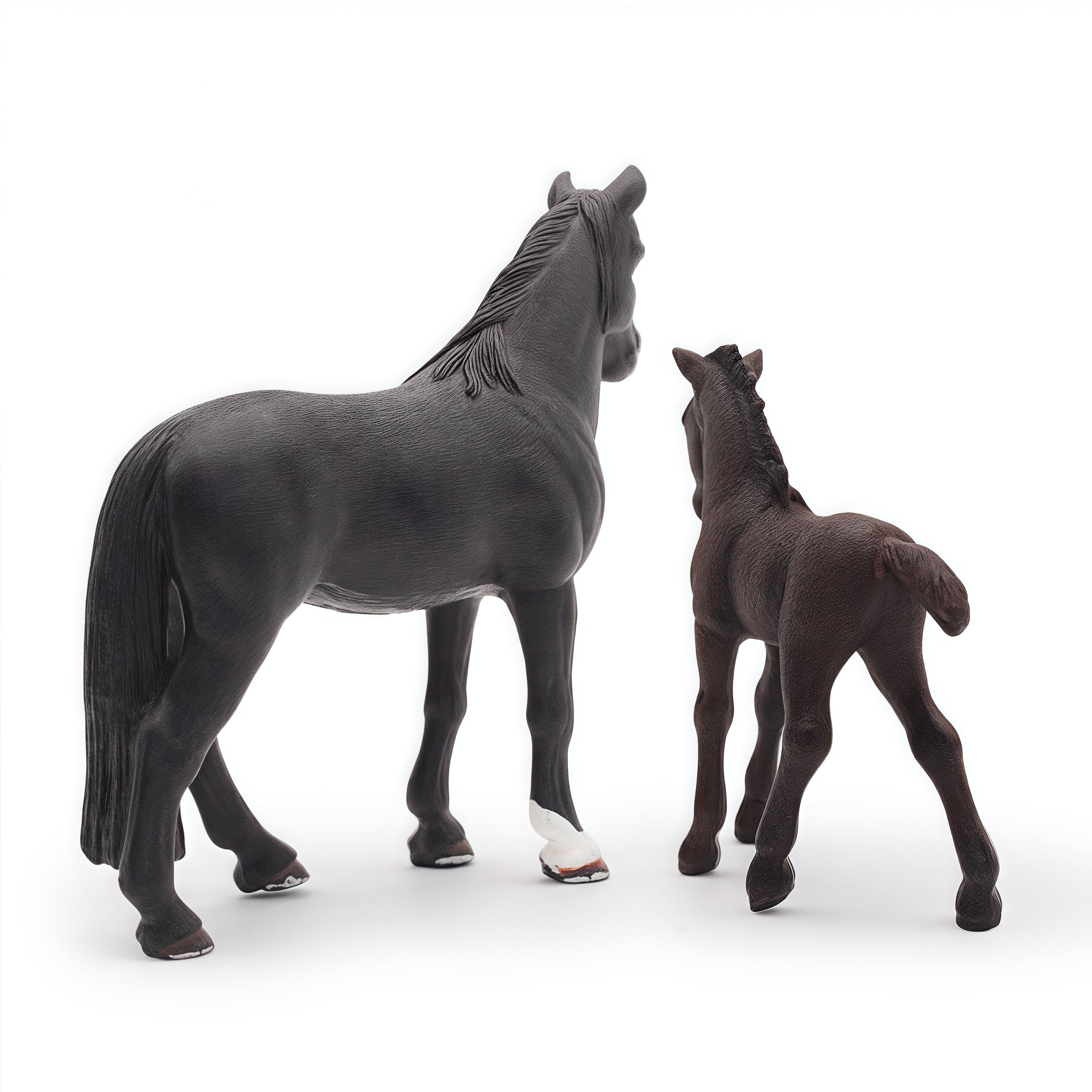 Gemini&Genius Horse Toy Set – Realistic Farm Animal Figures for Kids, Party Favors and Birthday Gifts