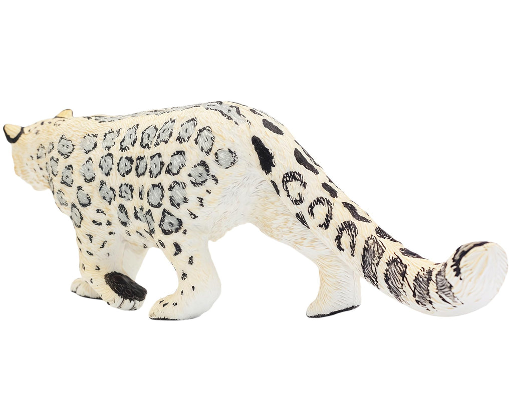 Gemini&Genius Leopard Figurine: Hand-Painted Animal Toy, Cake Topper, and Room Decor for Kids