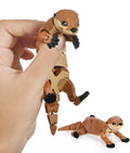GemmiCho 5.7" Articulated Otter Toy – 3D Printed Fidget Animal for Stress Relief