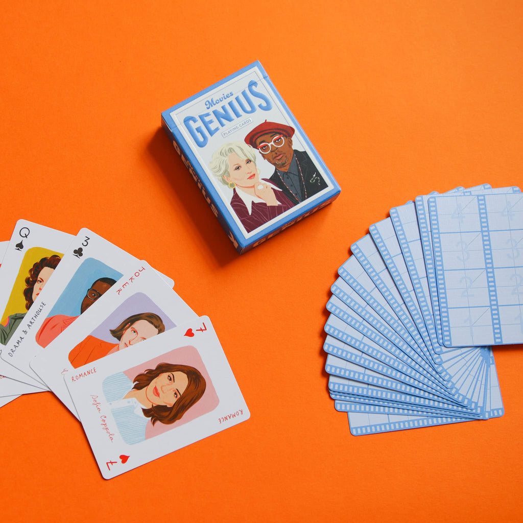 Genius Movies Playing Cards – 54 Iconic Directors & Stars by Laurence King