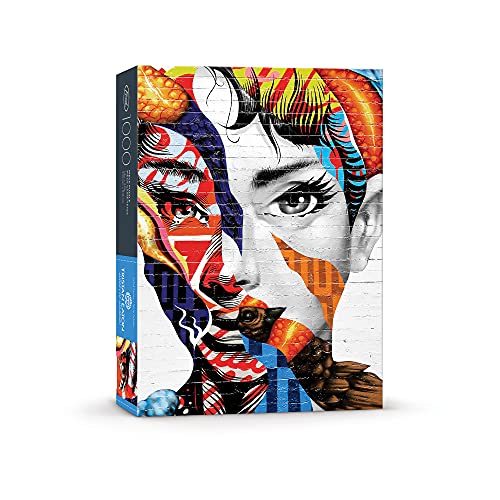 Genuine Fred Audrey of Mulberry by Tristan Eaton 1000-Piece Puzzle – 14x32 Inches