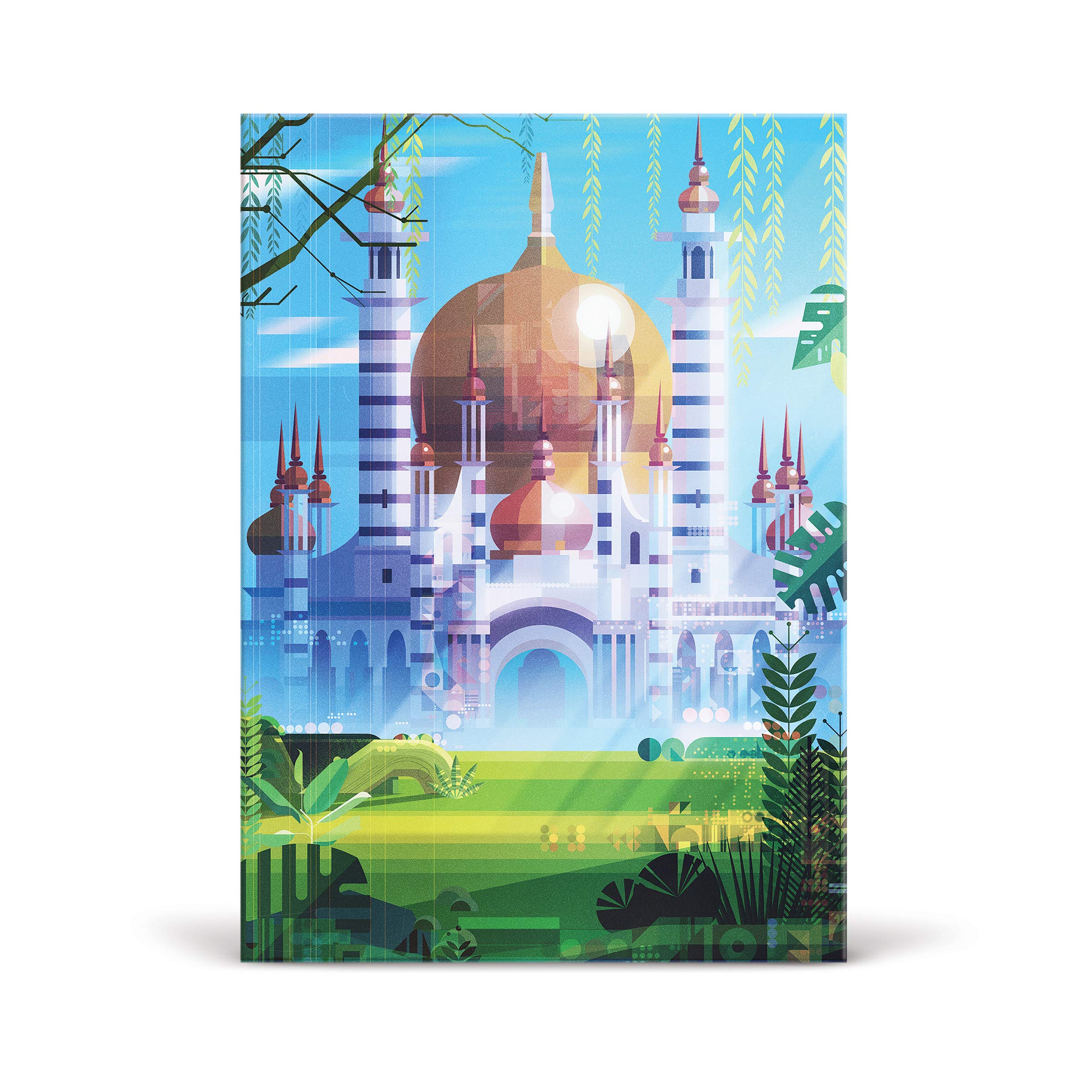 Genuine Fred Temple by James Gilleard – 1000 Piece Eco-Friendly Jigsaw Puzzle