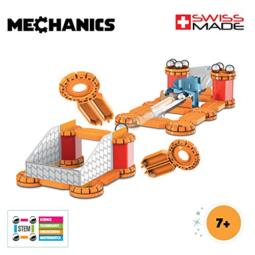 Geomag Mechanics Goal Challenge Magnetic Building Game – 96 Piece STEM Toy for Kids Age 7+