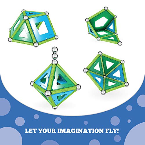 Geomag PANELS 32-Piece Magnetic Building Set – Swiss-Made STEM Toy for Kids Ages 5+