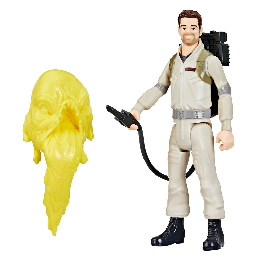 Ghostbusters Gary Grooberson Action Figure with Stretchy Pukey Ghost and Proton Pack Accessory