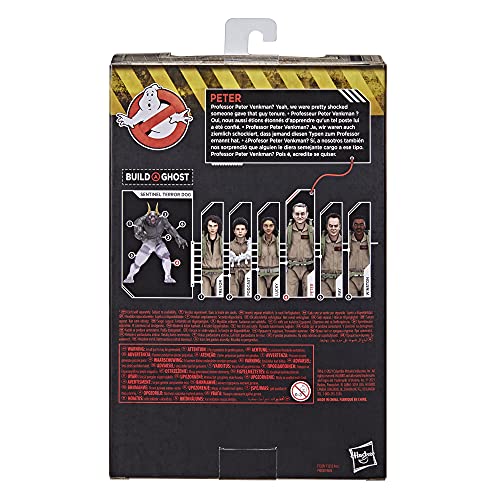 Ghostbusters Plasma Series Peter Venkman 6-Inch Action Figure - Afterlife Collectible with Proton Pack and Accessories