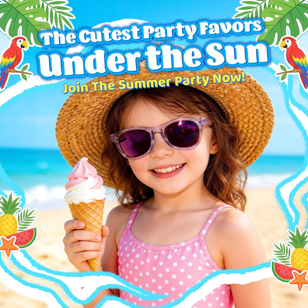 GINMIC Kids Sunglasses Party Favors, 16 Pack with UV400 Protection
