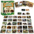 gisgfim 100-Card Wild Animals Memory Matching Game – 50 Pairs for Kids