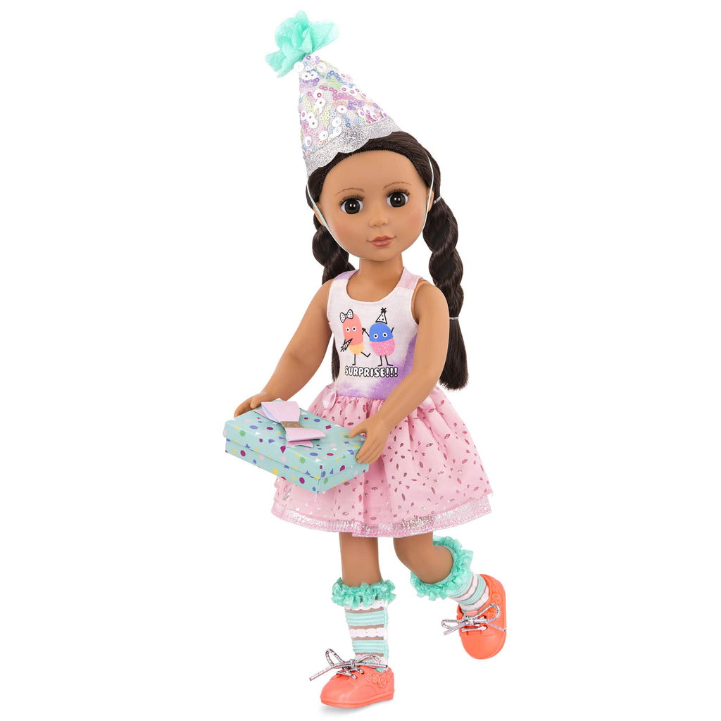 Glitter Girls What A Surprise! Deluxe Birthday Party Doll Outfit for 14-Inch Dolls