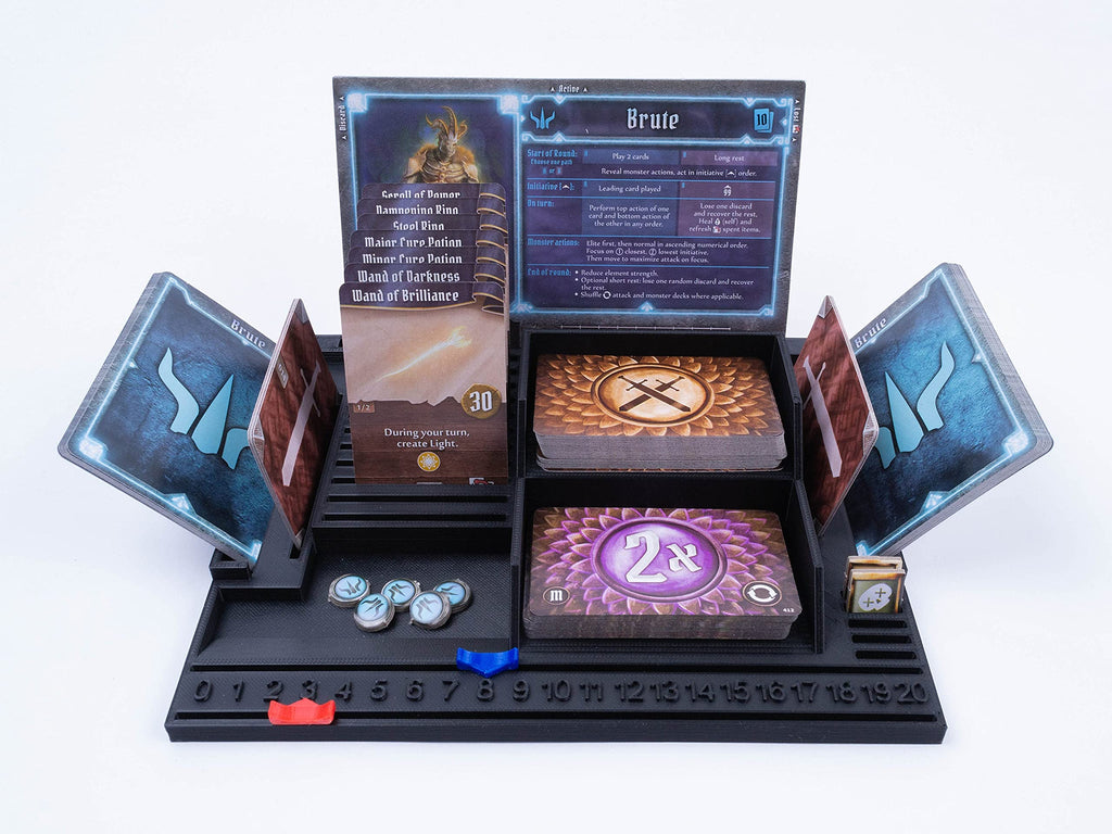 Gloomhaven Player Dashboard with Slide Tracker – 3D Vikings