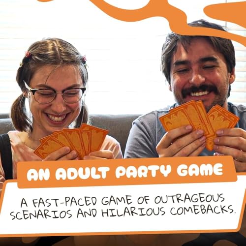 Go F Yourself! Adult Go Fish Card Game – 52 Cards of Offensive Fun for 2-10 Players