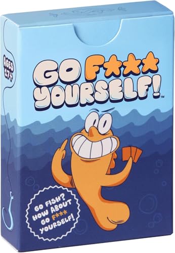 Go F Yourself! Adult Go Fish Card Game – 52 Cards of Offensive Fun for 2-10 Players